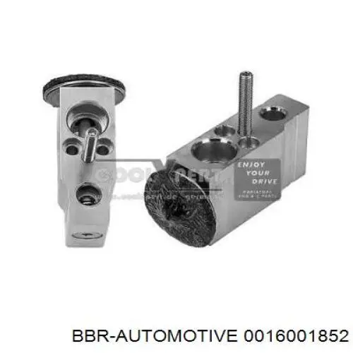 Клапан TRV кондиционера 0016001852 BBR Automotive