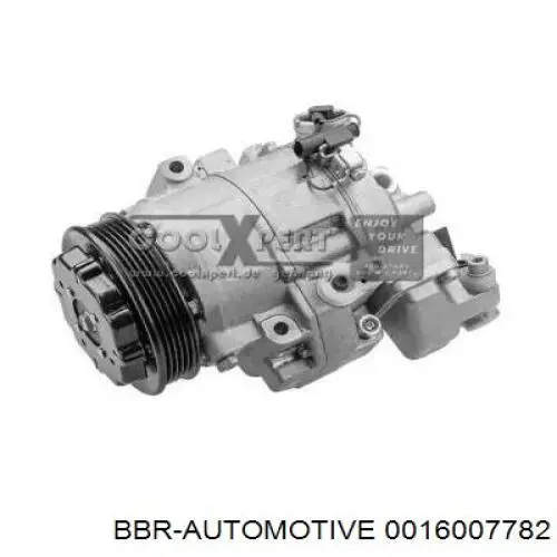 Компрессор кондиционера 0016007782 BBR Automotive