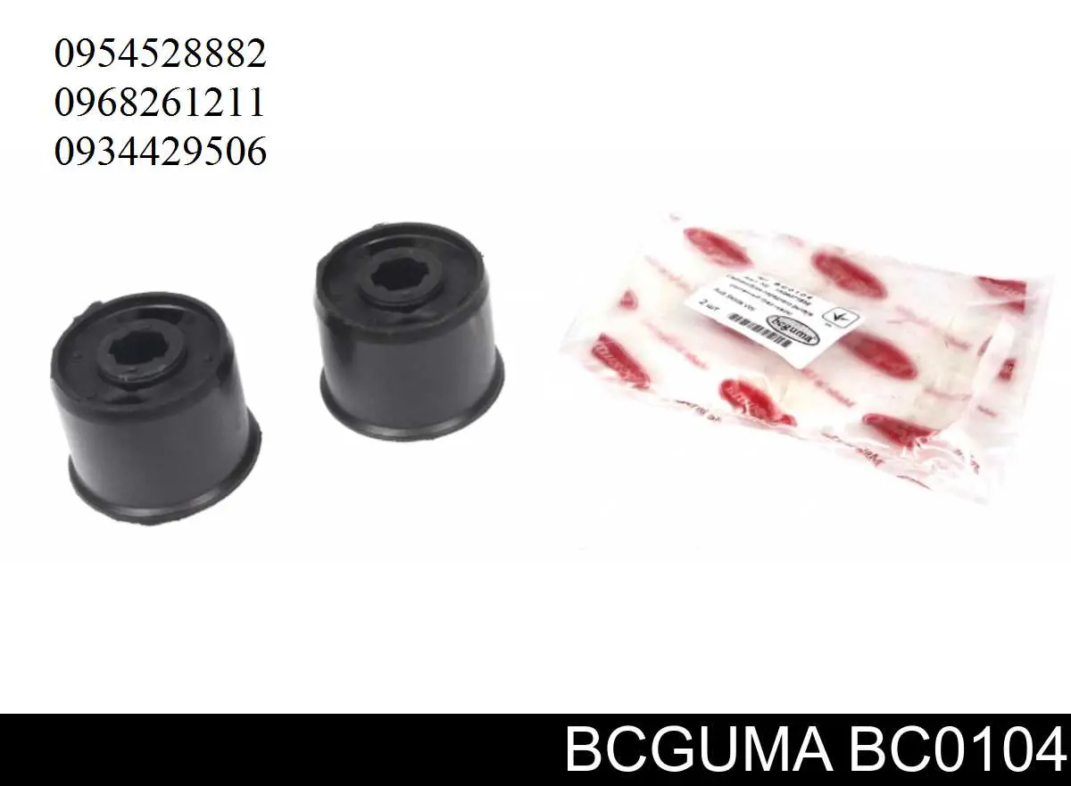 Сайлентблок переднего рычага BC0104 Bcguma