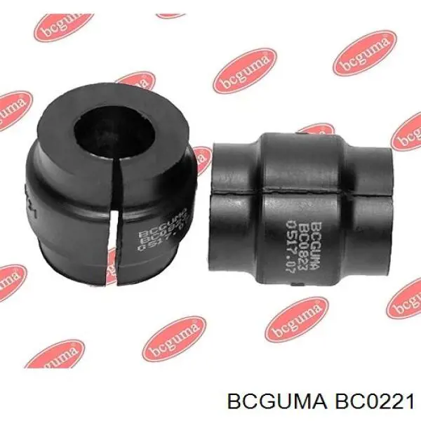 Купить BC0221 Bcguma Втулки переднего стабилизатора