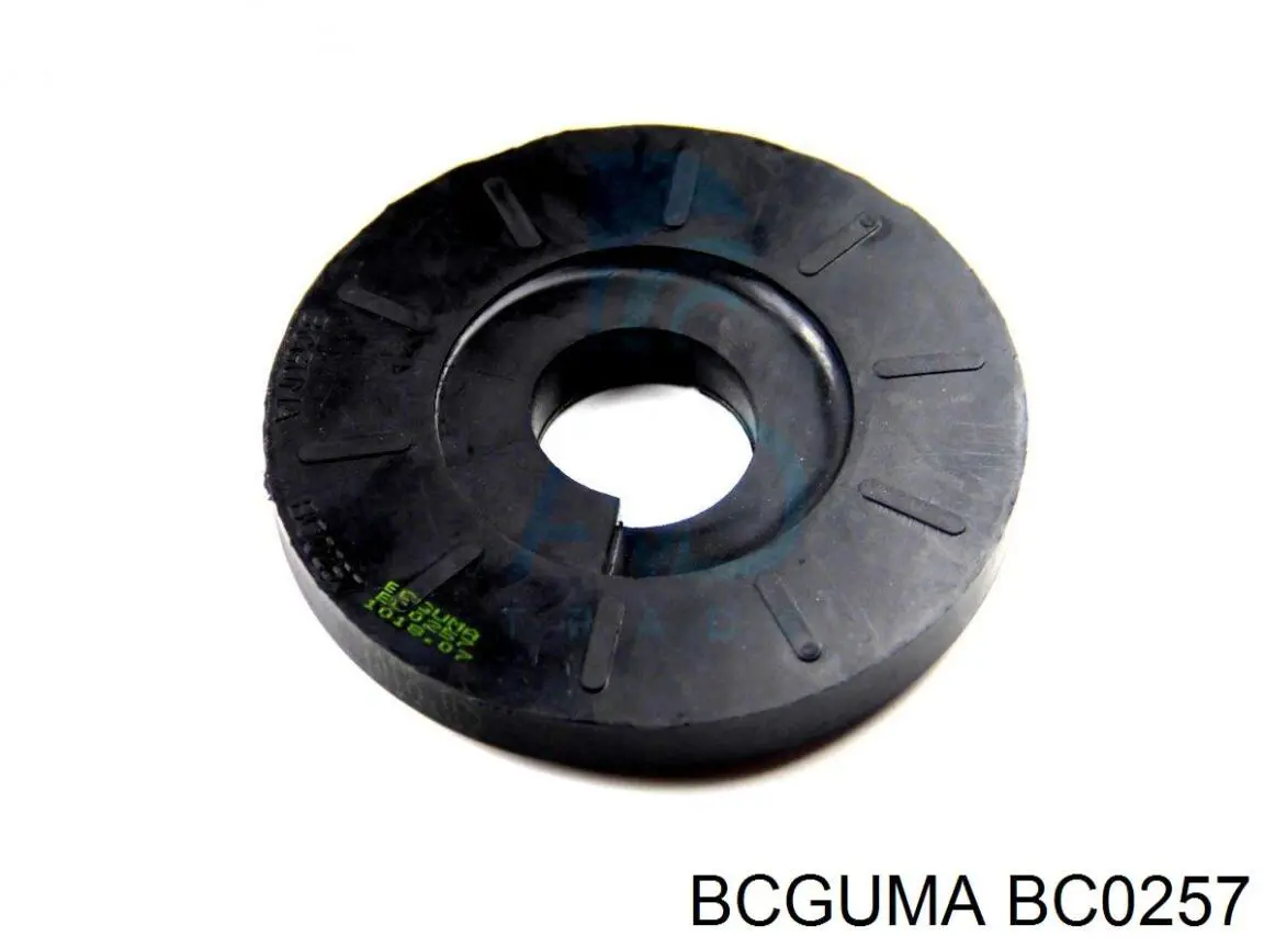 BC0257 Bcguma espaçador (anel de borracha da mola traseira superior)