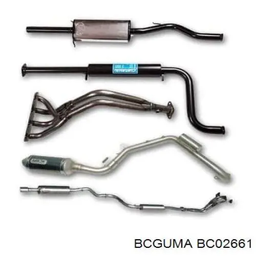 Купить BC02661 Bcguma Втулка заднего стабилизатора
