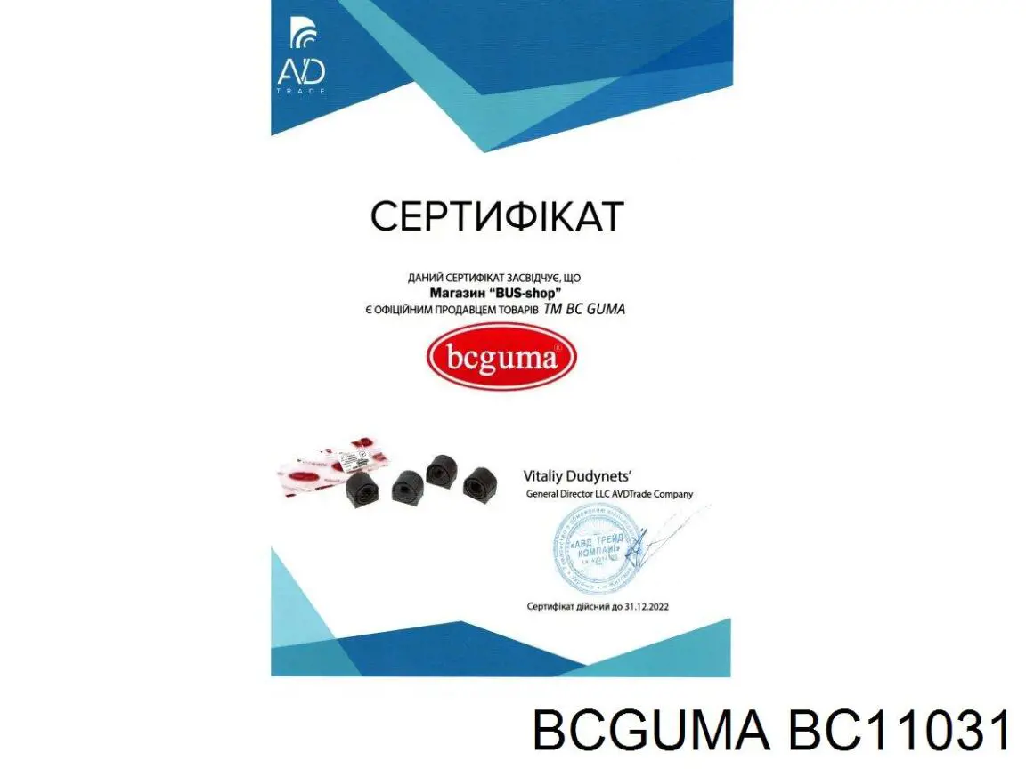 Купить BC11031 Bcguma Сайлентблок переднего подрамника