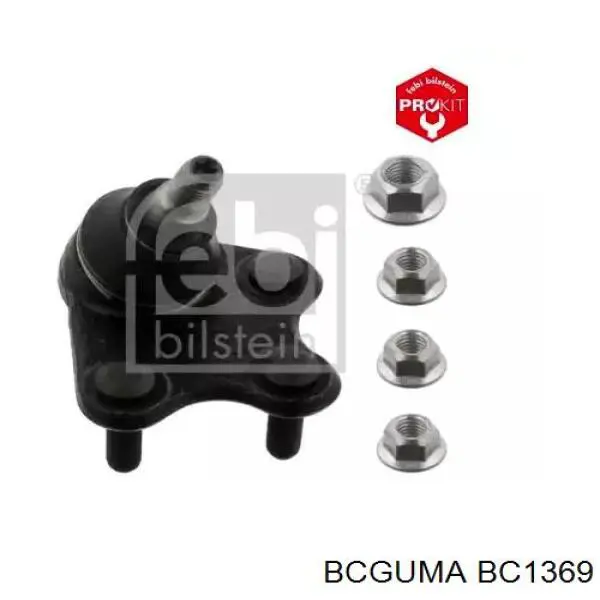 BC1369 Bcguma bucha de estabilizador traseiro