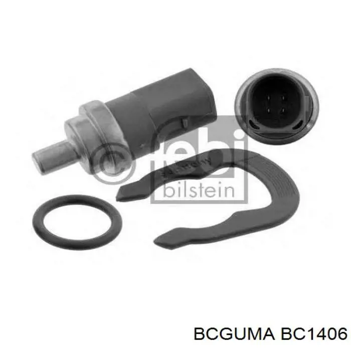 BC1406 Bcguma проставка (резиновое кольцо пружины задней верхняя)