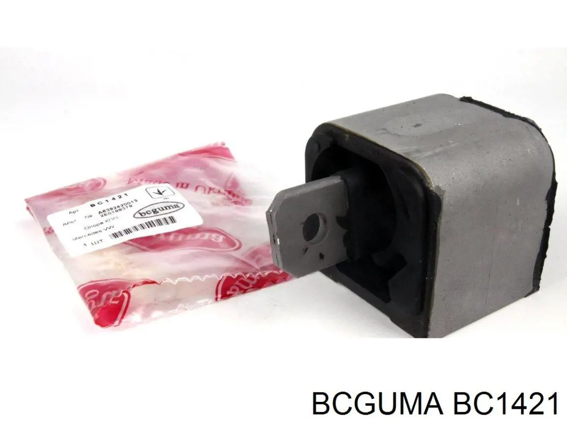 BC1421 Bcguma coxim de transmissão (suporte da caixa de mudança)