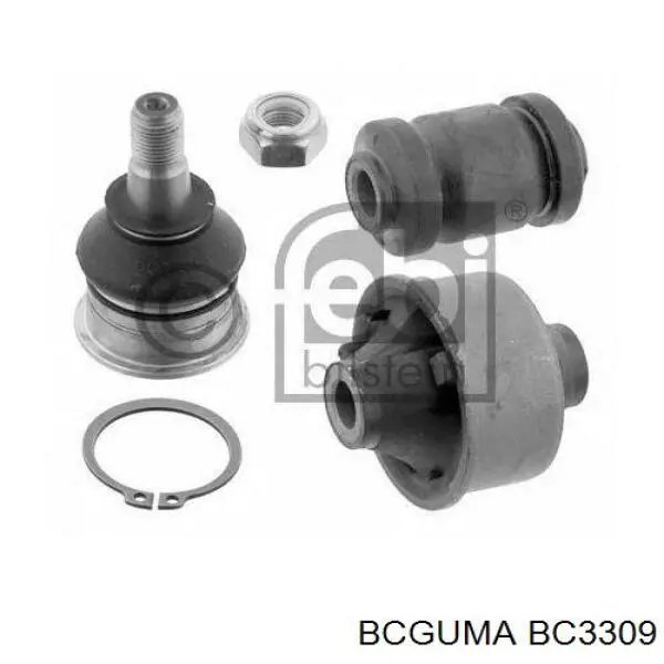Купить BC3309 Bcguma Сайлентблок нижний передней подвески
