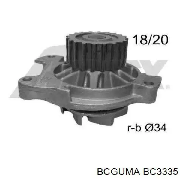 Сайлентблок заднего продольного рычага, передний Bcguma BC3335 цена, от 7.40 USD