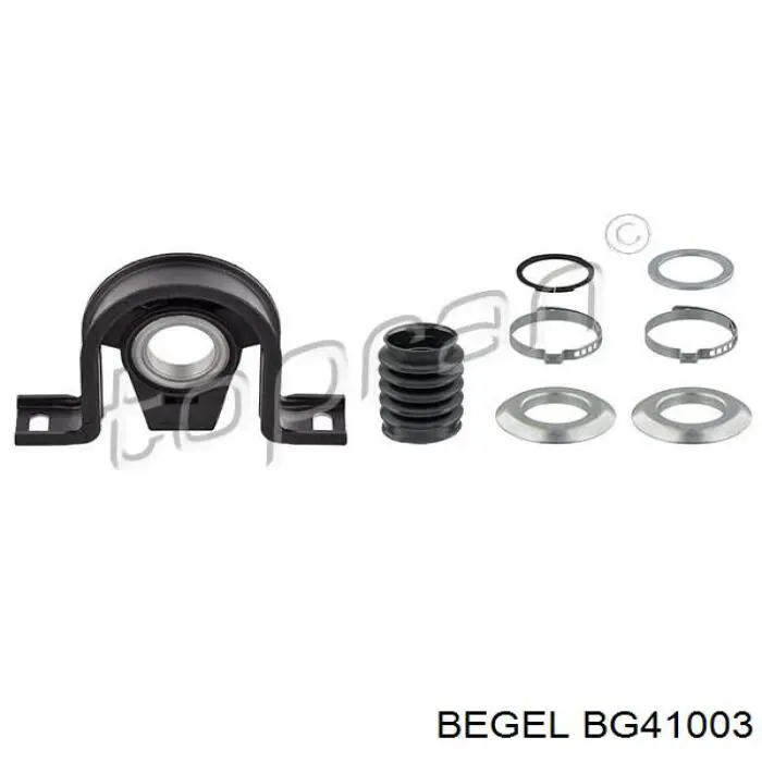 BG41003 Begel подвесной подшипник карданного вала
