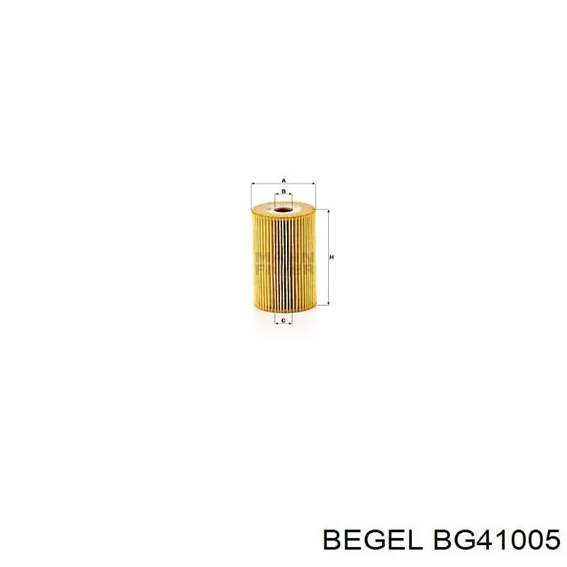 BG41005 Begel подвесной подшипник карданного вала
