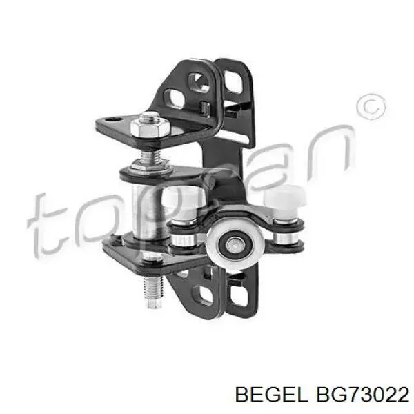 BG73022 Begel ролик двери боковой (сдвижной правый центральный)