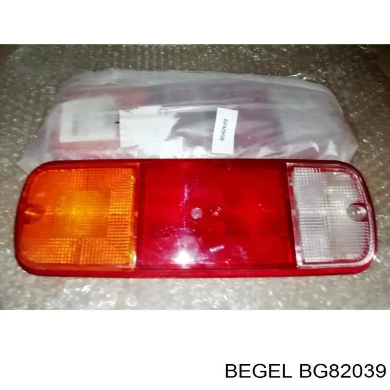 Стекло фонаря заднего BEGEL BG82039