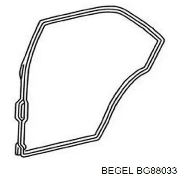 BG88033 Begel решетка радиатора