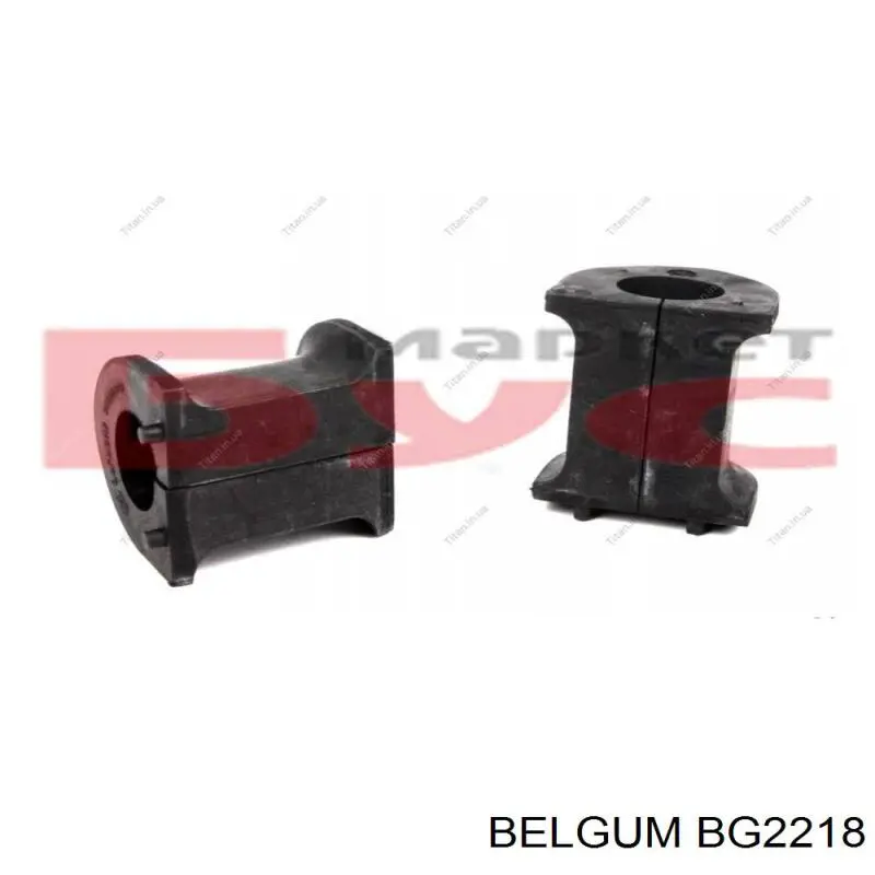 BG2218 Belgum втулка стабилизатора переднего