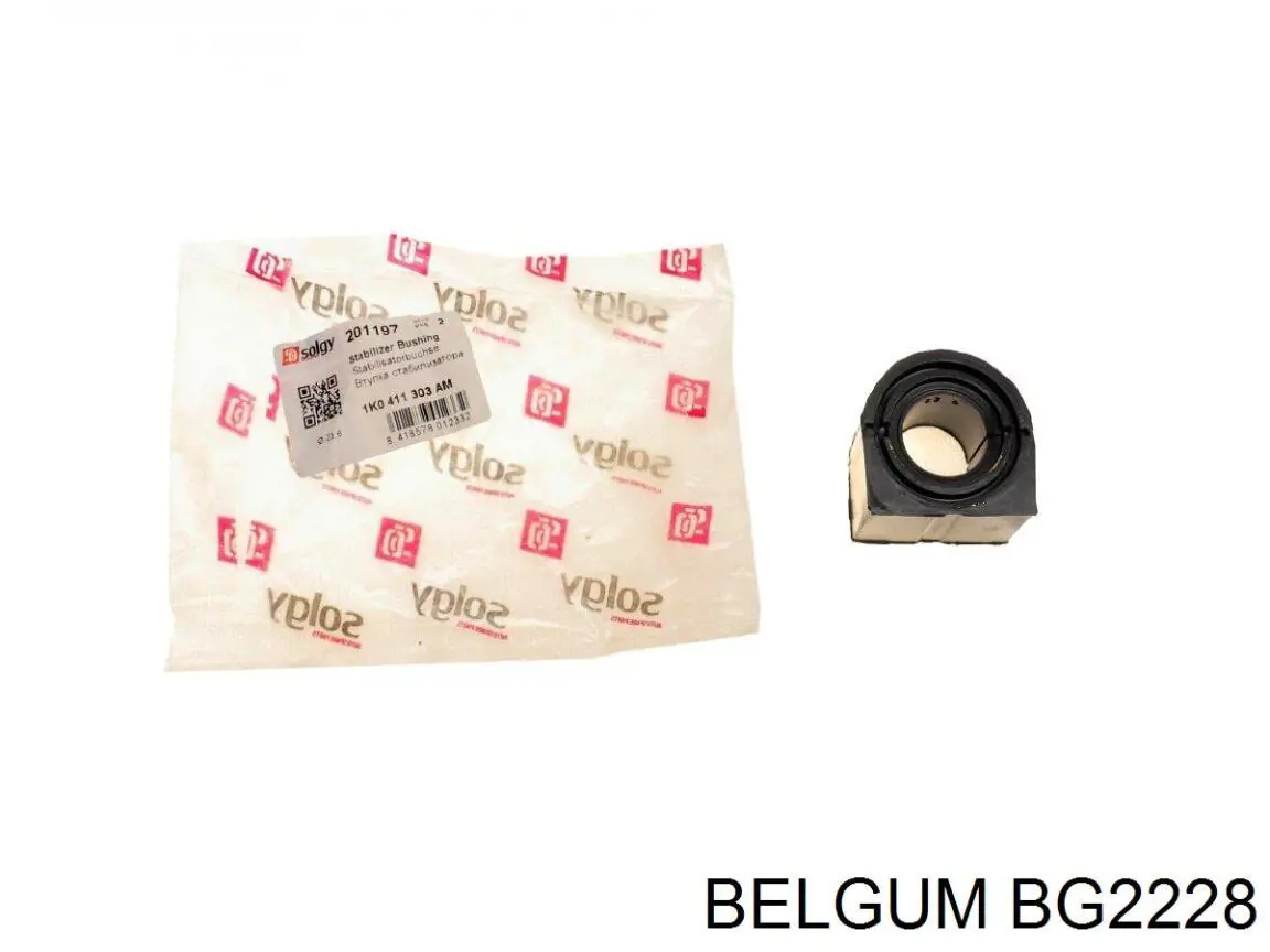 Втулка стабілізатора переднього BG2228 Belgum