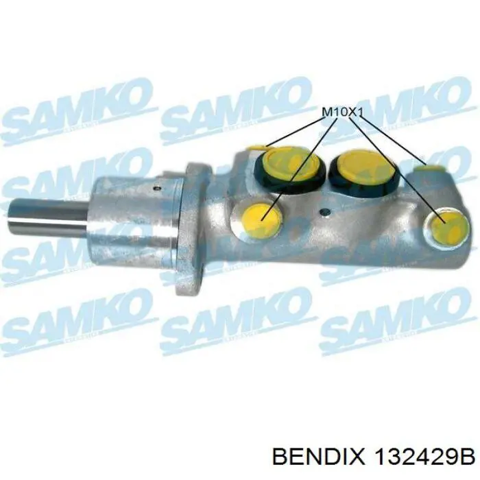132429B Jurid/Bendix Цилиндр тормозной, главный