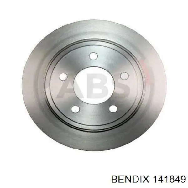 141849 Jurid/Bendix диск тормозной задний