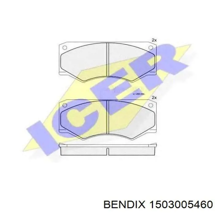 Купить A6114232210 Mercedes Накладка тормозная задняя (TRUCK)