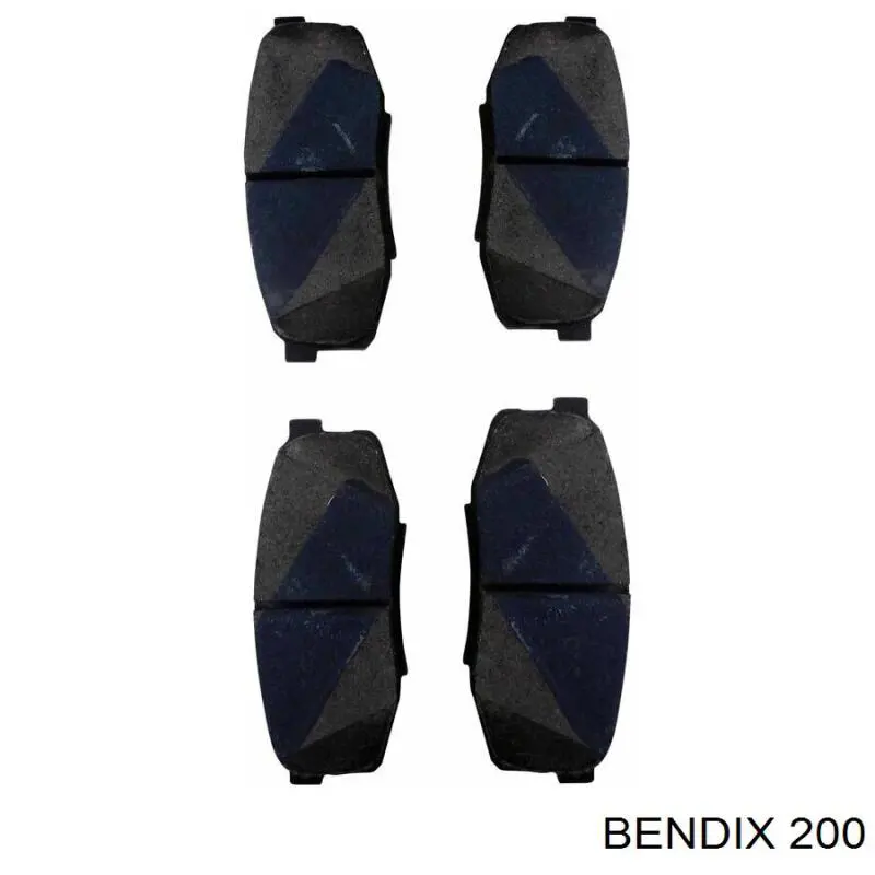 Передние тормозные колодки RPD200 Raybestos
