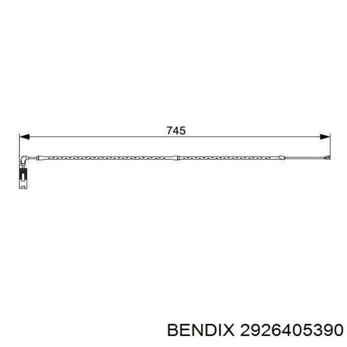 Купить 2926405390 Jurid/Bendix Колодки тормозные задние, дисковые