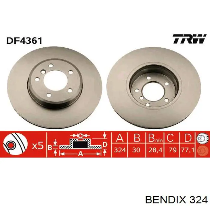 Купить D324 Friction Master Колодки тормозные