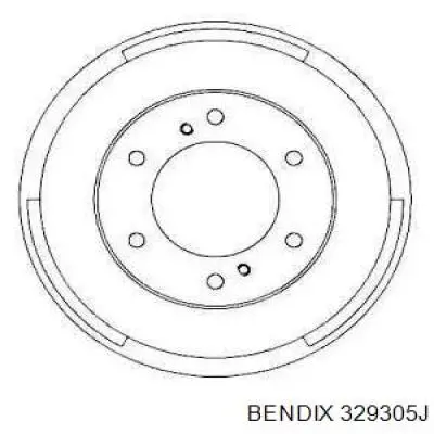 Тормозной барабан 4320615G11 Nissan