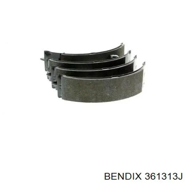 Задние барабанные колодки 361313J Jurid/Bendix
