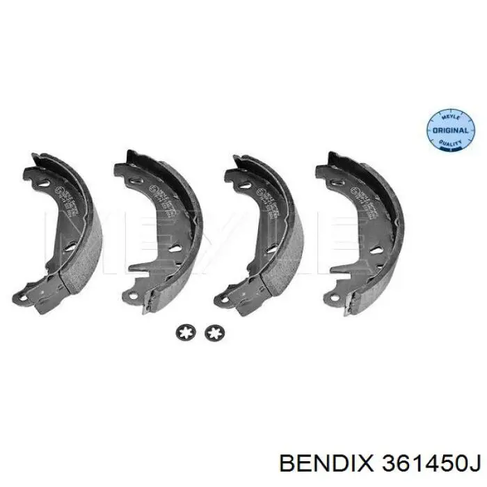 Тормоза рабочие задние ножные и тормозные барабаны Jurid/Bendix 361450J цена, от 17.01 USD