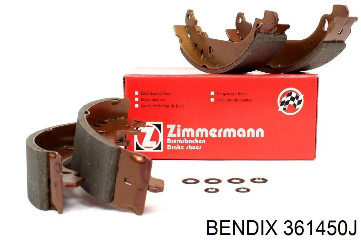 Барабанные колодки Jurid/Bendix 361450J