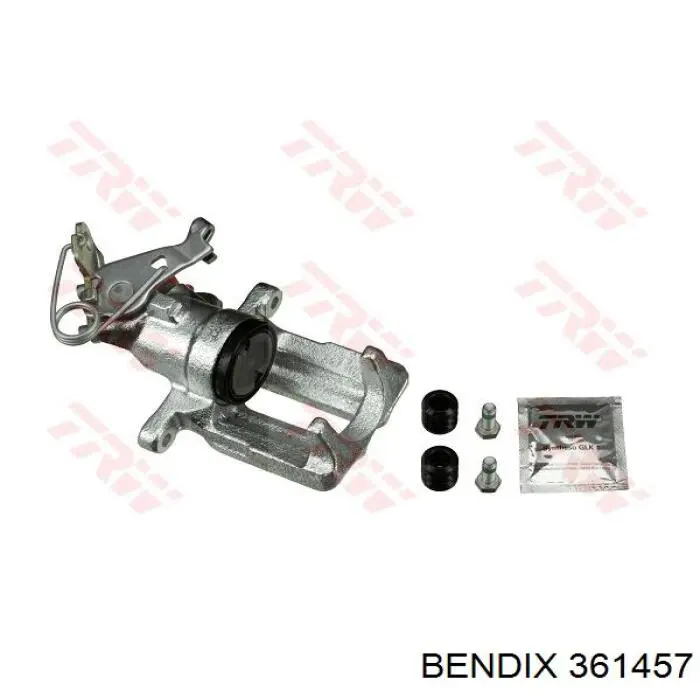Задние барабанные колодки 361457 Jurid/Bendix