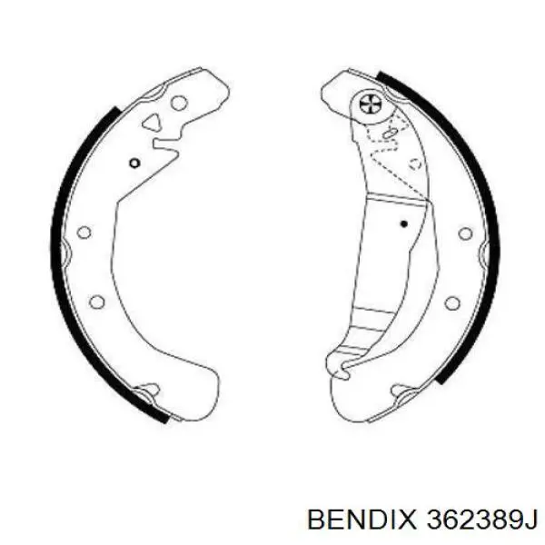 Тормоза рабочие задние ножные и тормозные барабаны Jurid/Bendix 362389J цена, от 20.74 USD