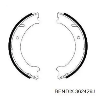 Колодки ручника 362429J Jurid/Bendix