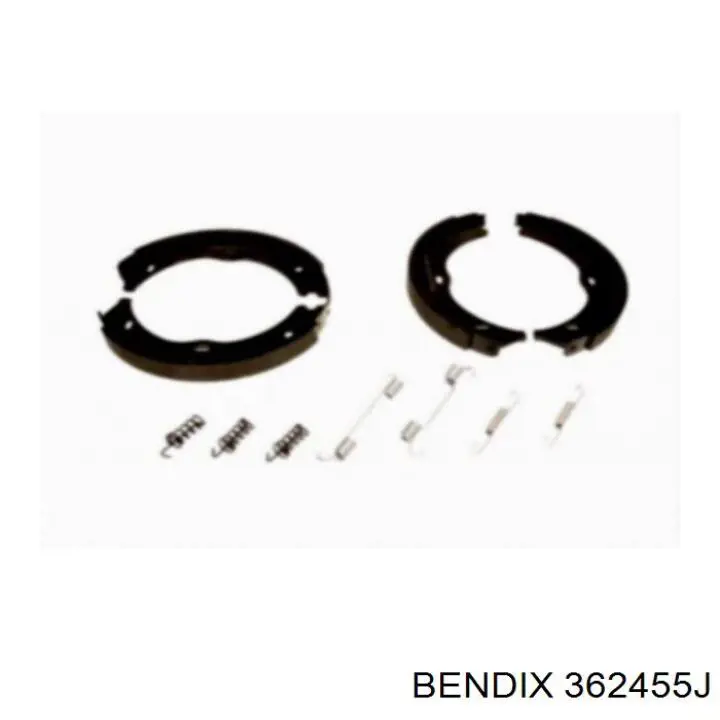 Тормозные колодки стояночного тормоза Jurid/Bendix 362455J цена, от 14.94 USD