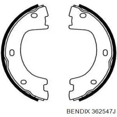 Колодки ручника 362547J Jurid/Bendix