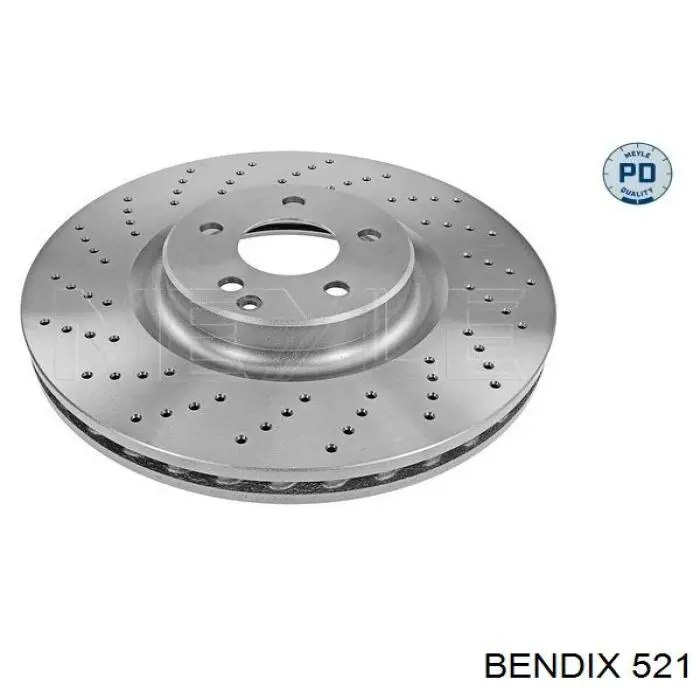 Передние тормозные колодки 521 Jurid/Bendix