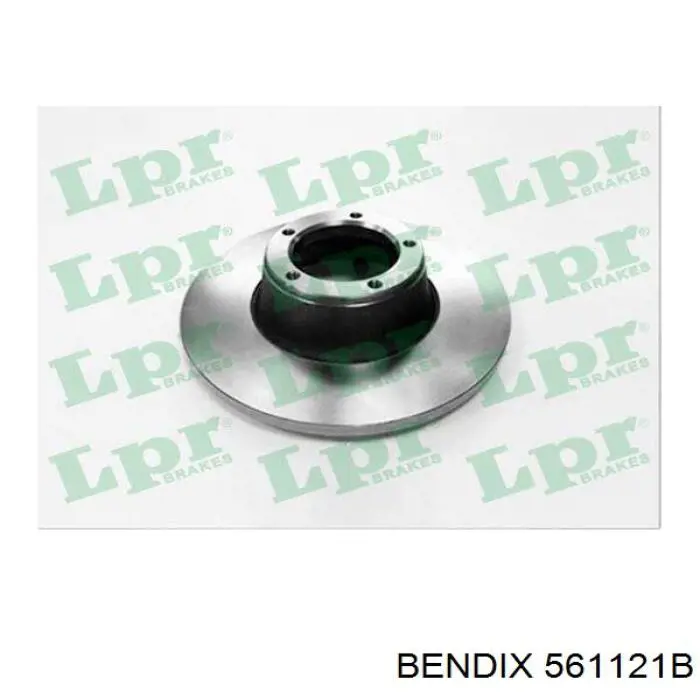 561121B Jurid/Bendix Диск тормозной передний