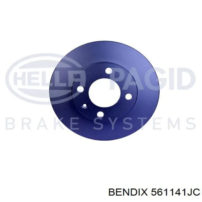 Передние тормозные диски 561141JC Jurid/Bendix
