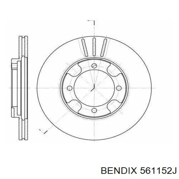 MB316729 Mitsubishi Диск тормозной передний