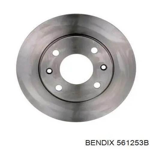 561253B Jurid/Bendix Диск тормозной передний