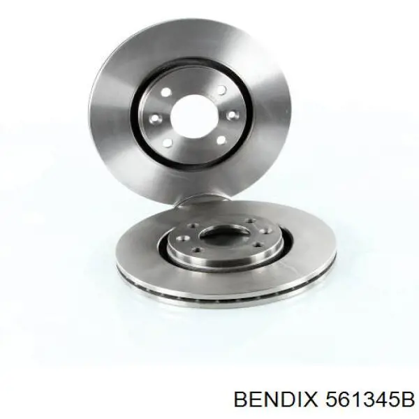 561345B Jurid/Bendix диск тормозной передний