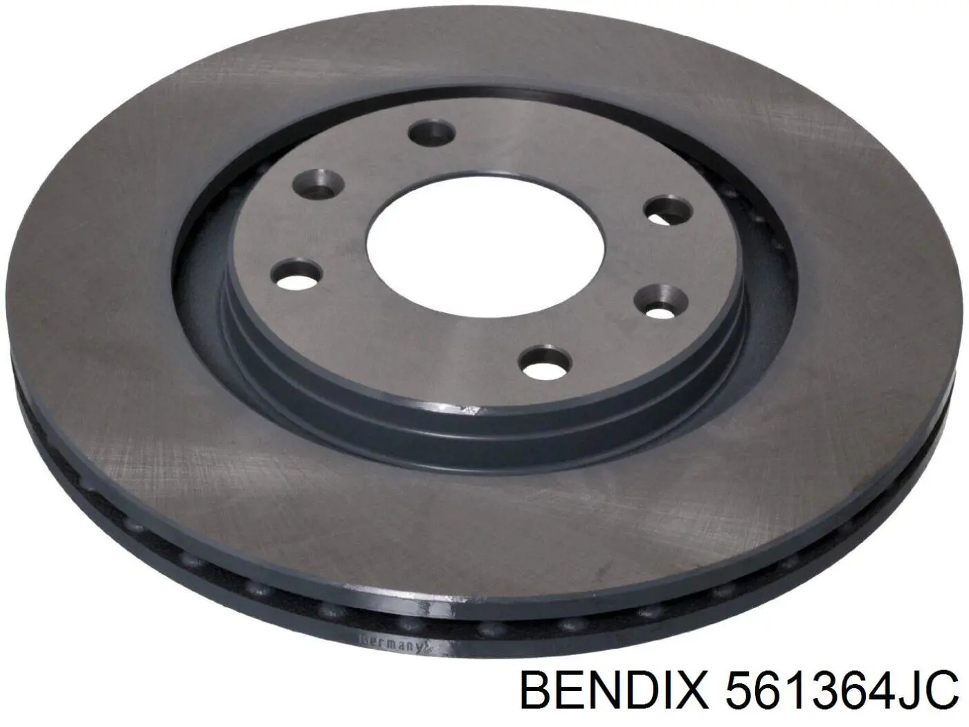 Передние тормозные диски 561364JC Jurid/Bendix