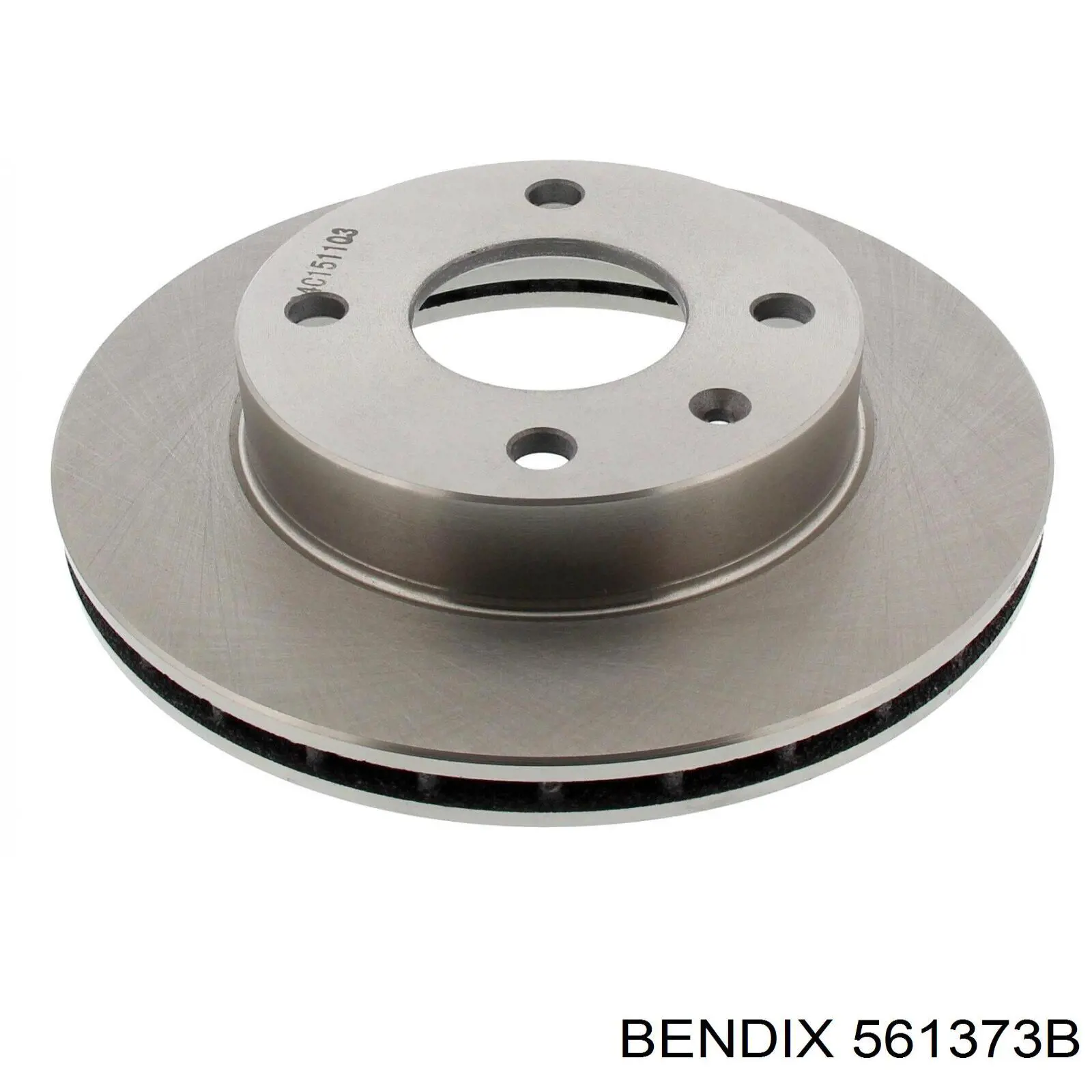 561373B Jurid/Bendix диск тормозной передний