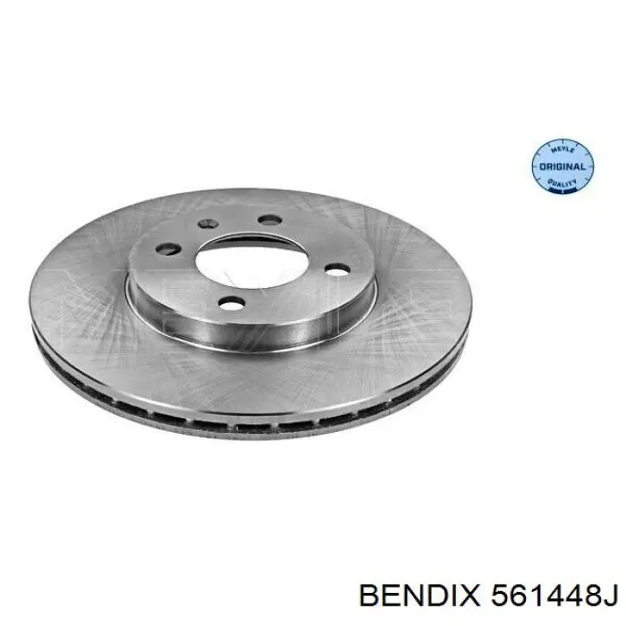 561448J Jurid/Bendix Диск тормозной передний