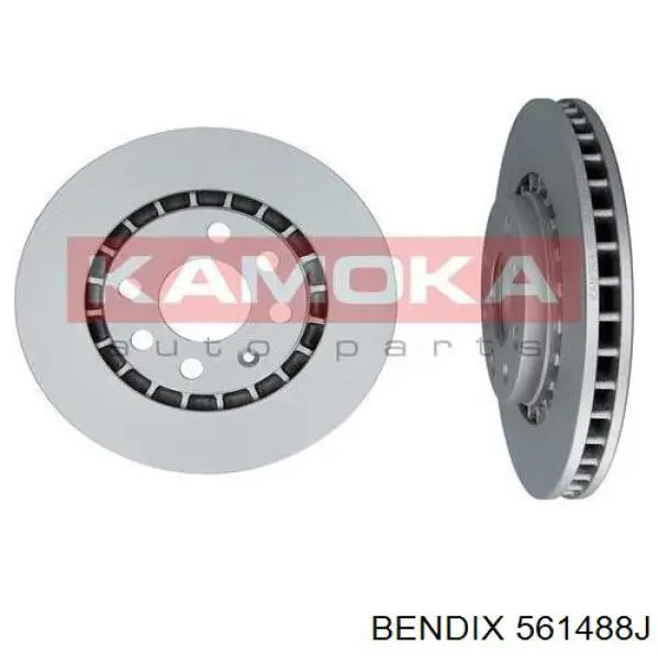 Передний тормозной диск Jurid/Bendix 561488J