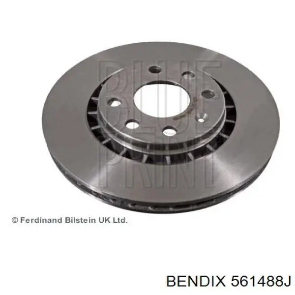 561488J Jurid/Bendix Диск тормозной передний