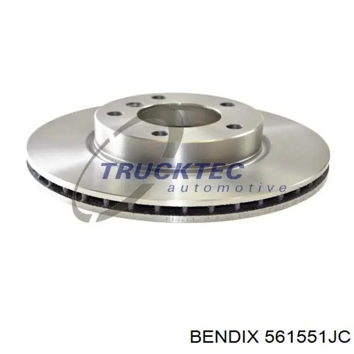 Передние тормозные диски 561551JC Jurid/Bendix