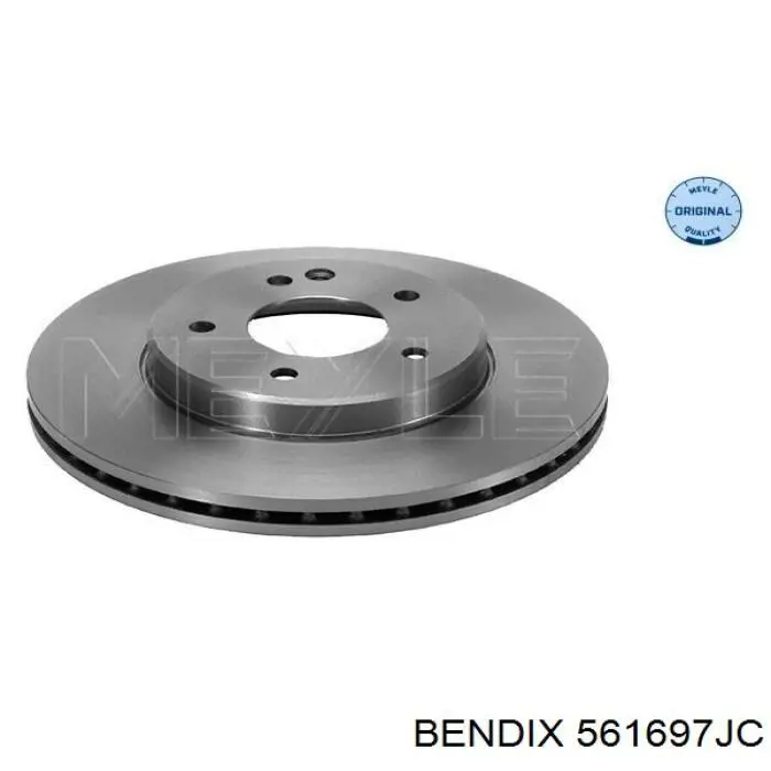 Передние тормозные диски 561697JC Jurid/Bendix