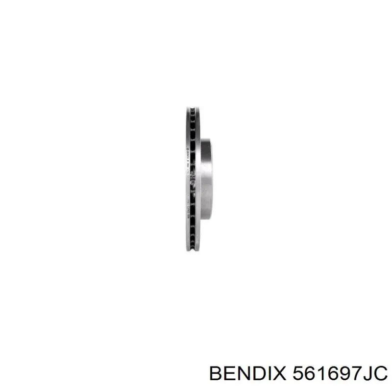 Передний тормозной диск Jurid/Bendix 561697JC