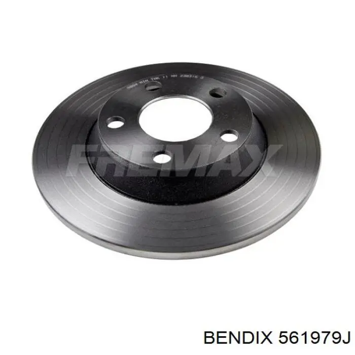 Передний тормозной диск Jurid/Bendix 561979J