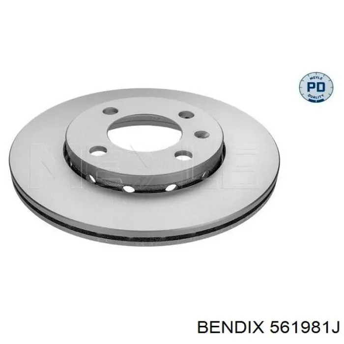 Тормоз дисковый передний Jurid/Bendix 561981J цена, от 27.00 USD